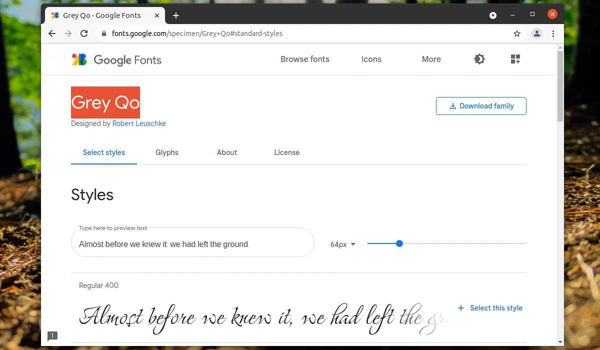 Как установить шрифт в Gimp