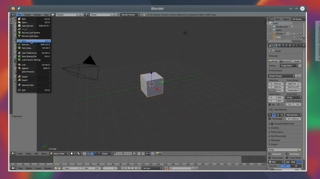 Blender с нуля: Первые шаги в 3D-моделировании для новичков