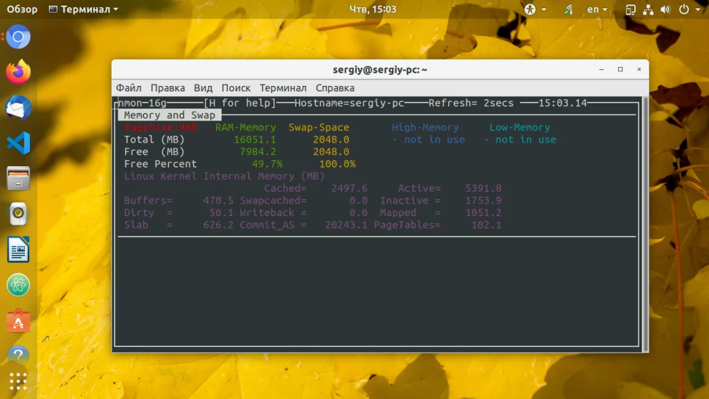 Оперативная память в Linux: 14 способов проверить и контролировать