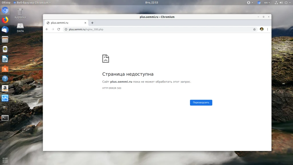 Сайт не работает? Исправляем ошибку 500 в Nginx за 5 минут
