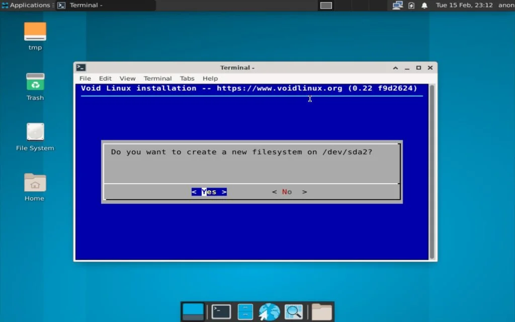 Void Linux: Полное руководство по установке независимого дистрибутива