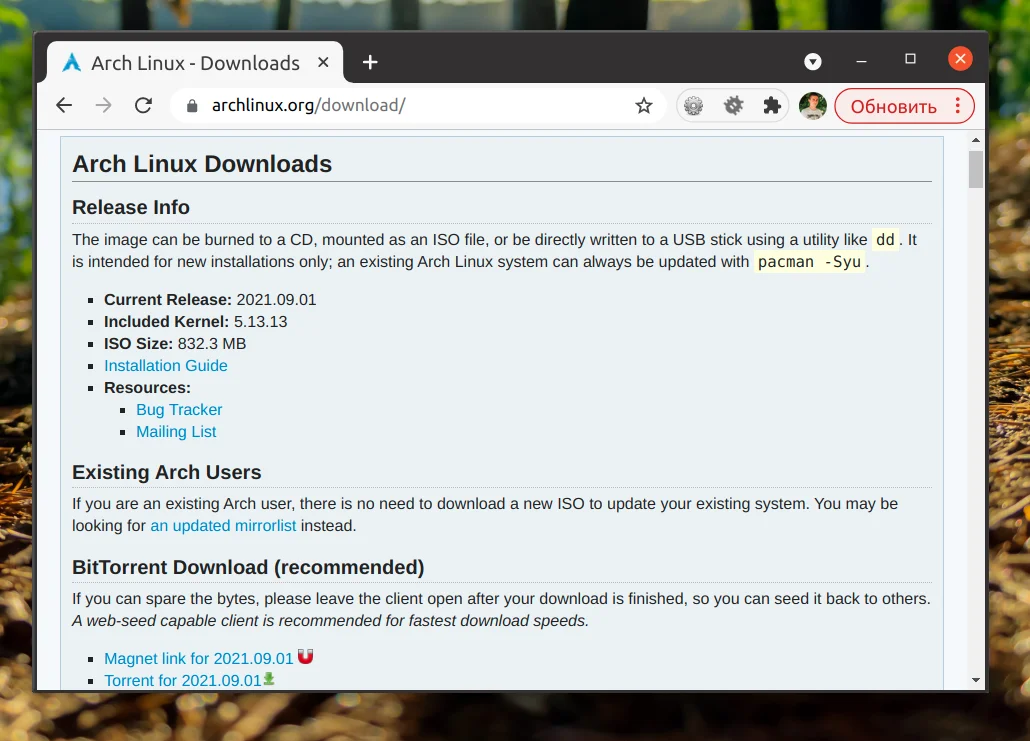 Arch Linux: Полное руководство по установке для смелых