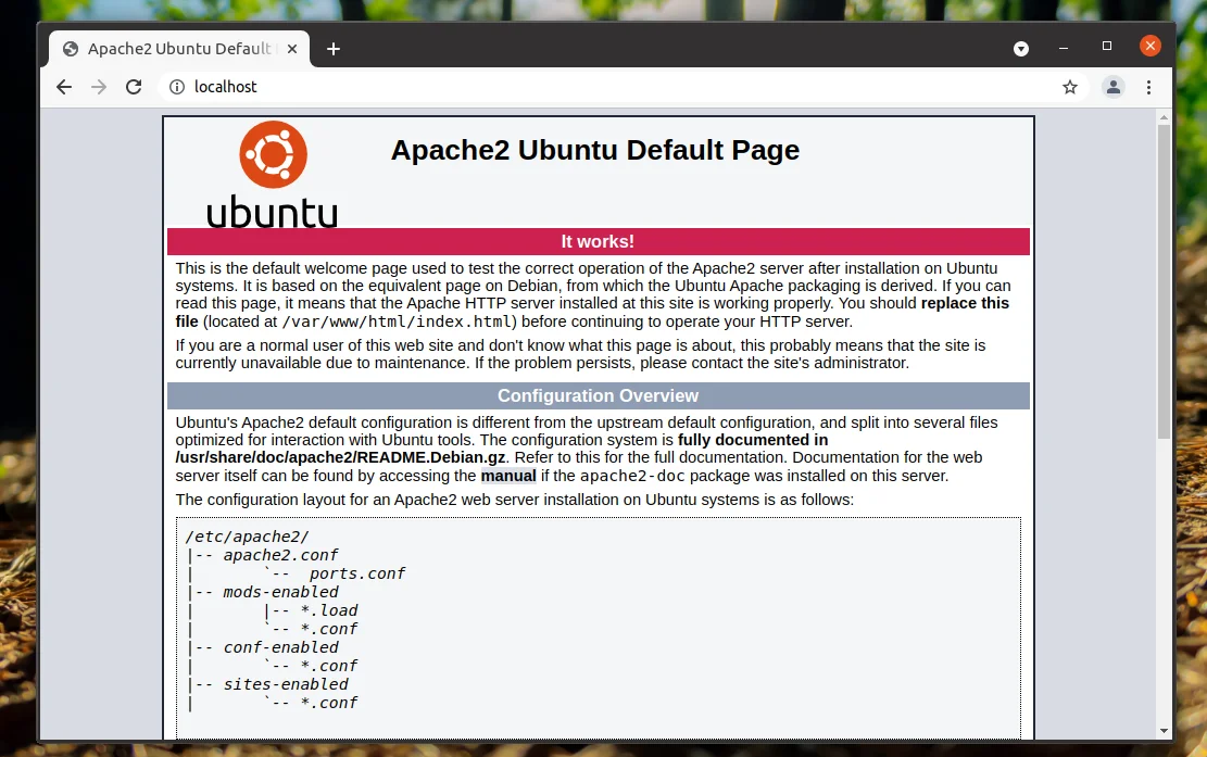 LAMP на Ubuntu 20.04: Полное руководство по установке и настройке веб-сервера
