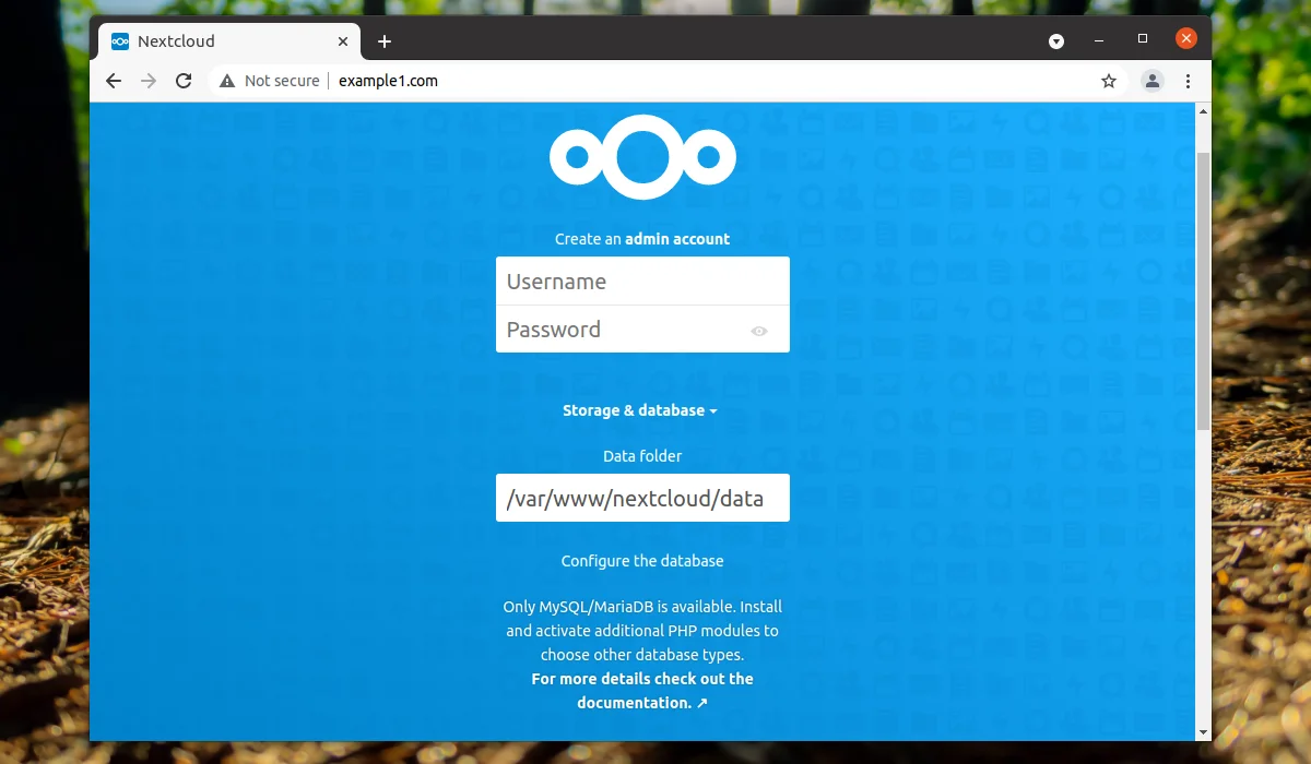Свой облачный диск за час: Развертываем NextCloud на Ubuntu 20.04