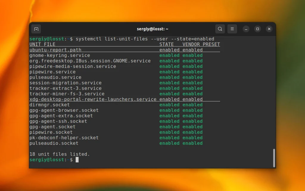 Ubuntu: Как добавить сервис в автозагрузку и ускорить работу системы