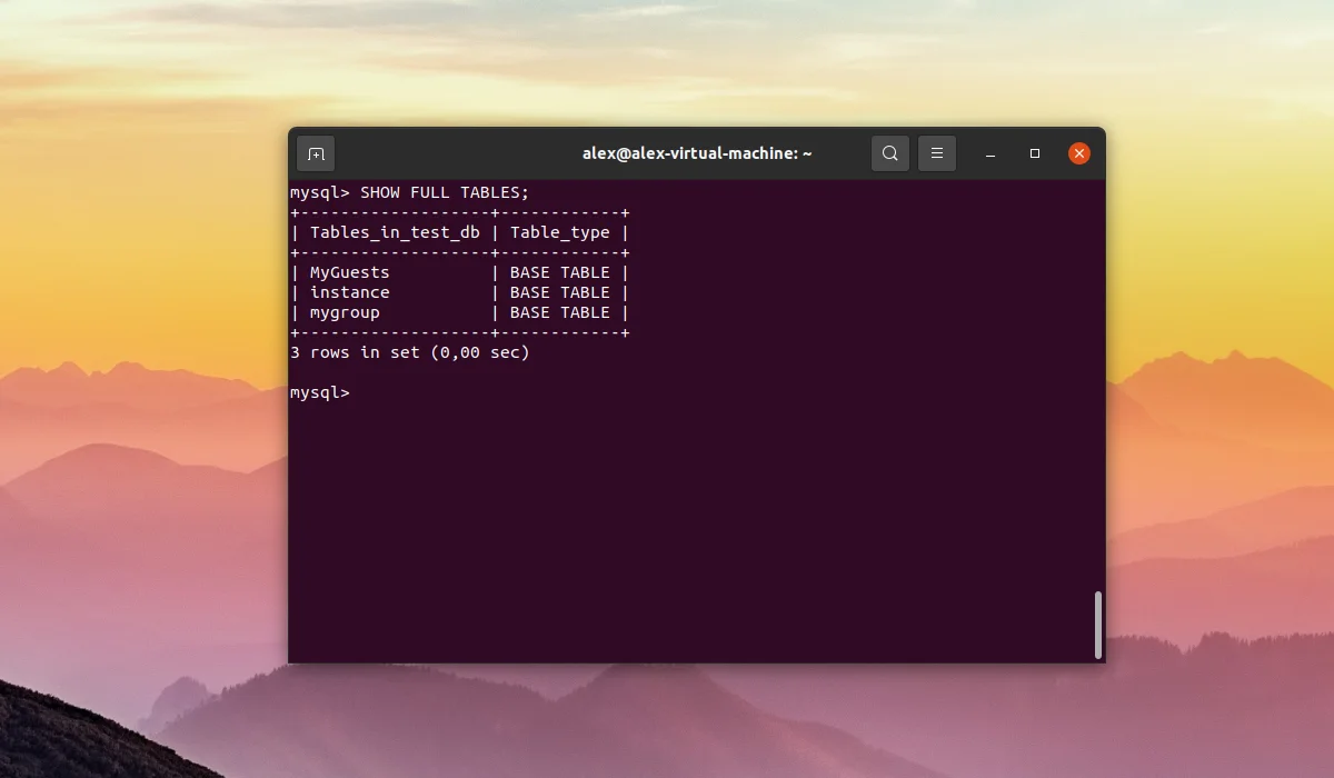 Секреты MySQL: Как быстро найти все таблицы в вашей базе данных