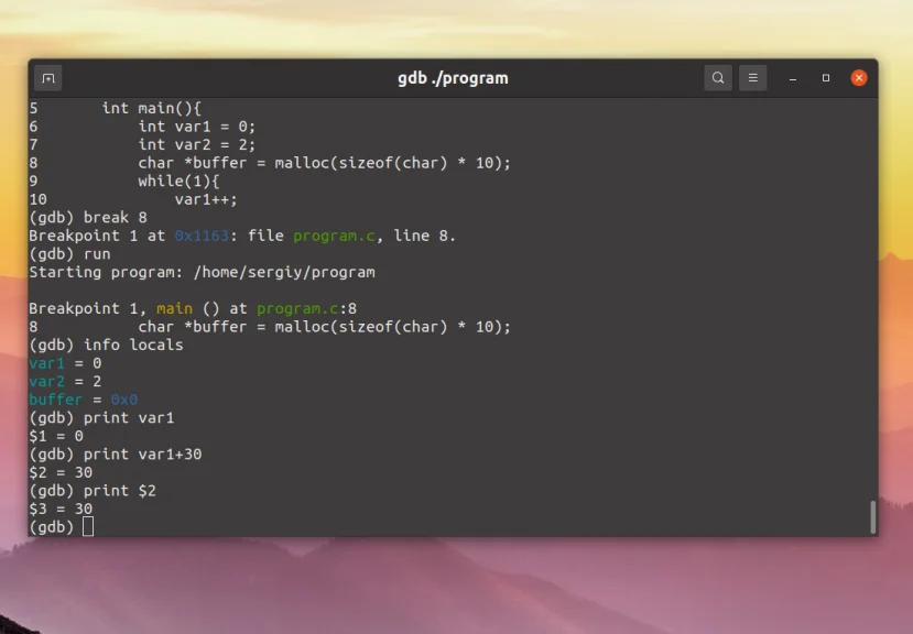 GDB: Полное руководство по отладке программ на C/C++ для начинающих