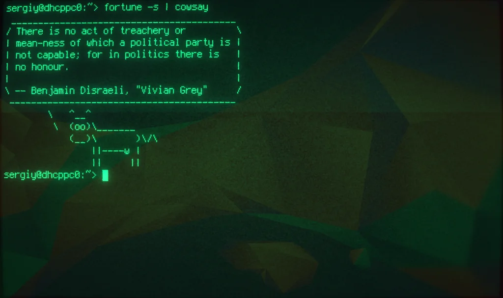 22 команды Linux, которые взорвут ваш терминал: от паровозов до говорящих коров