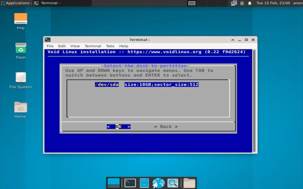 Void Linux: Полное руководство по установке независимого дистрибутива