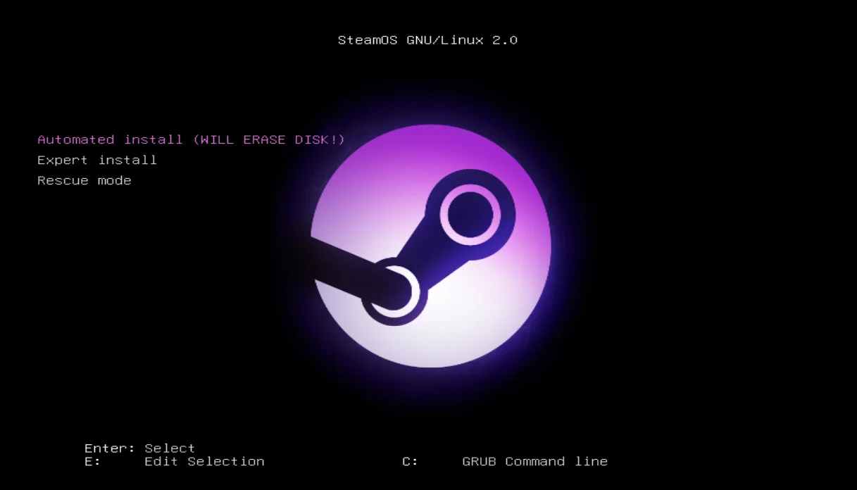 SteamOS на твоём ПК: Полный гайд по установке игровой ОС от Valve