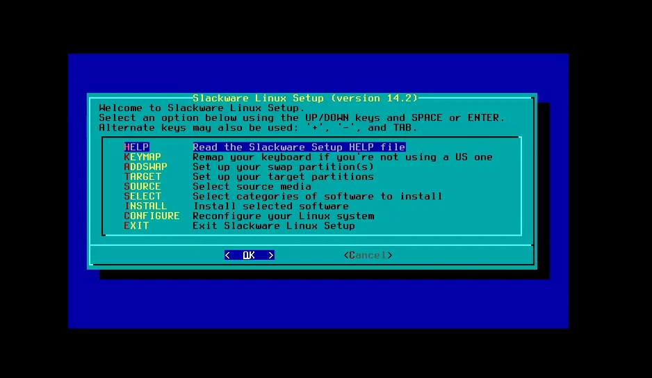 Slackware 14.2: Пошаговая установка легендарного Linux