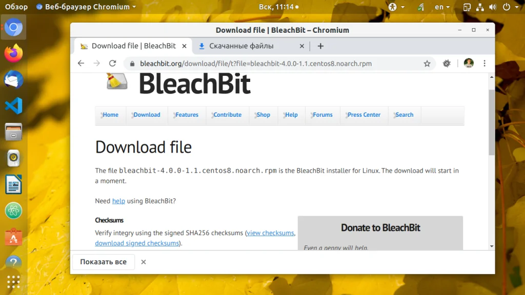 Освободите гигабайты: Полное руководство по очистке диска в Linux с BleachBit