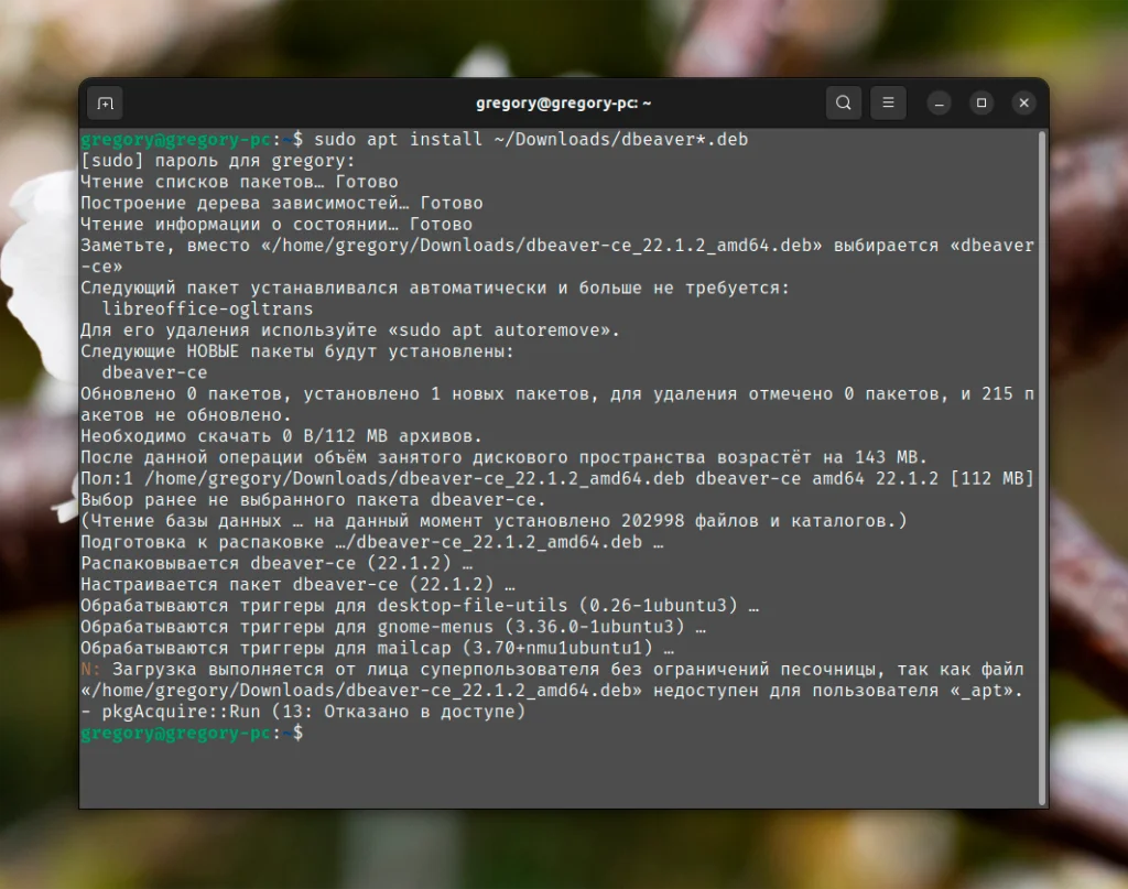 DBeaver в Ubuntu 22.04: 3 простых способа установки и быстрый старт