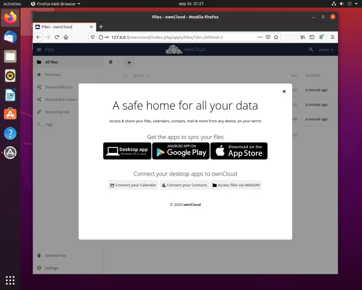 Свой облачный сервис за 5 минут: развертываем OwnCloud на Ubuntu