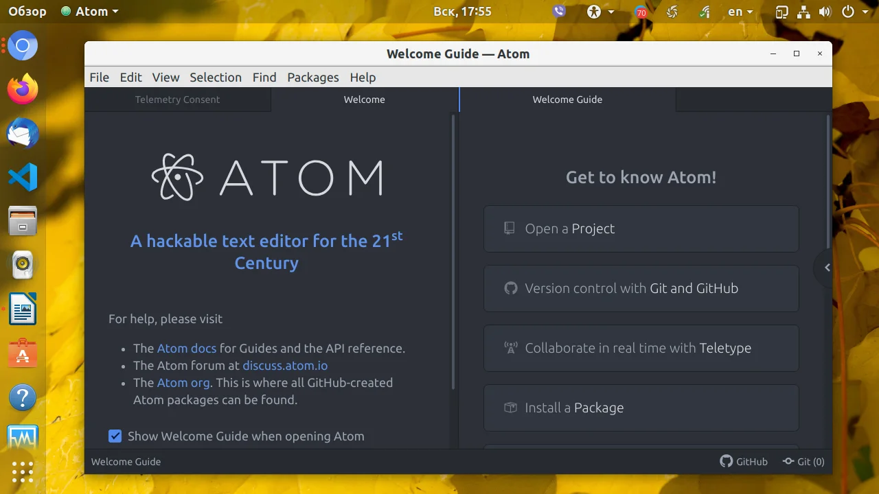 Atom на Ubuntu: Установи мощный редактор кода за 5 минут