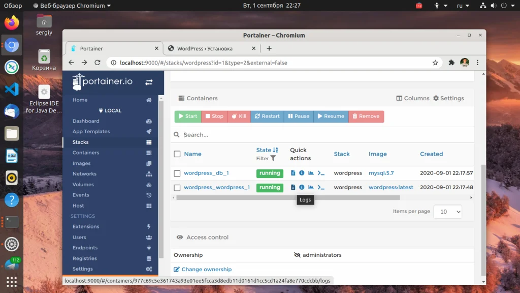 Portainer: Управляй Docker-контейнерами через веб-интерфейс легко и просто