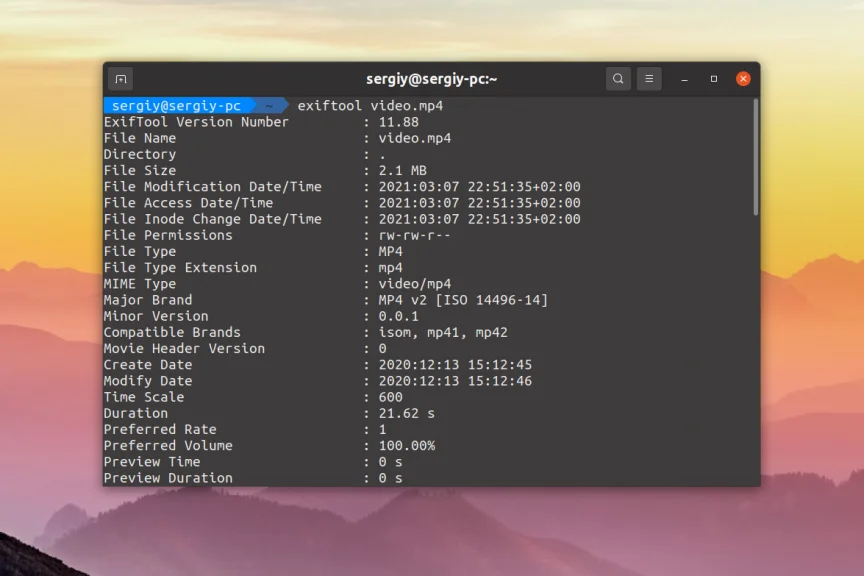 ExifTool: Как найти и удалить скрытые данные из ваших фото и видео