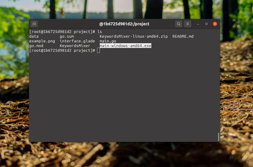 Собираем GTK3 приложения на Go для Windows прямо из Linux: Обходим ошибки в Docker
