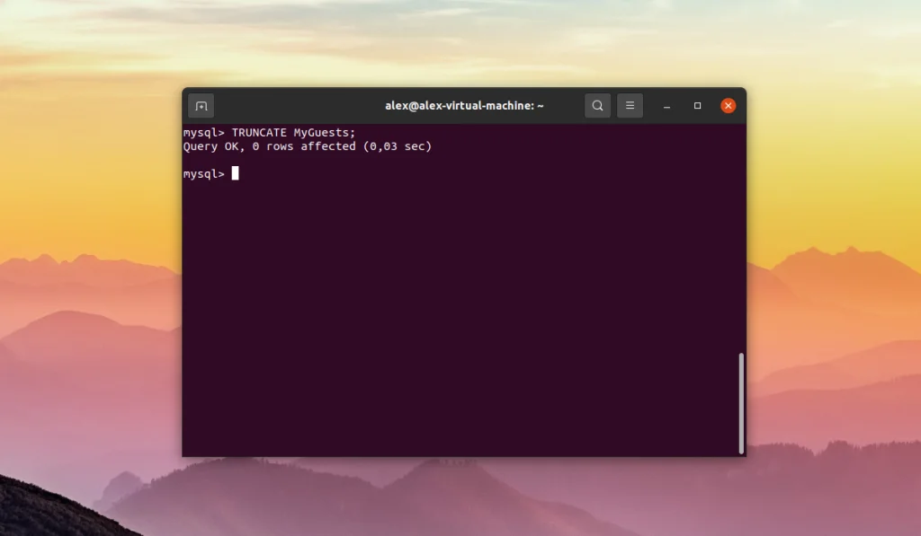 Очистка таблиц MySQL: 3 способа удалить все данные быстро и безопасно
