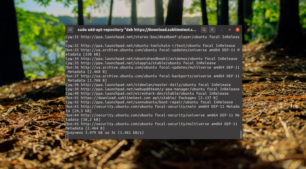 Sublime Text 3 в Ubuntu 20.04: 4 простых способа установки
