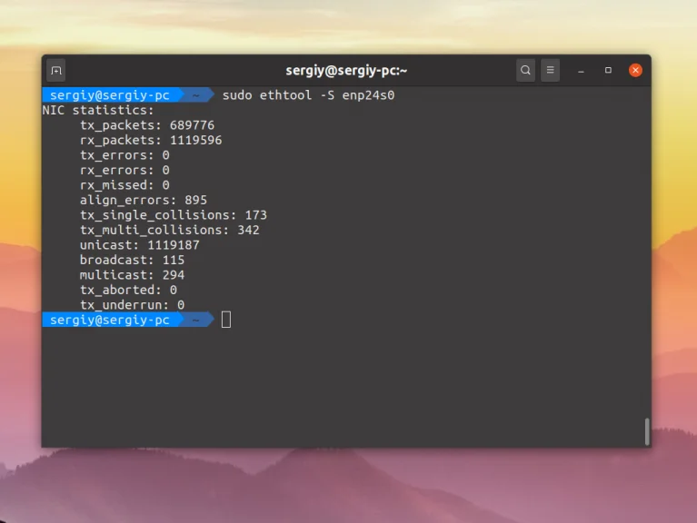 Ethtool: Полный контроль над сетевым интерфейсом в Linux