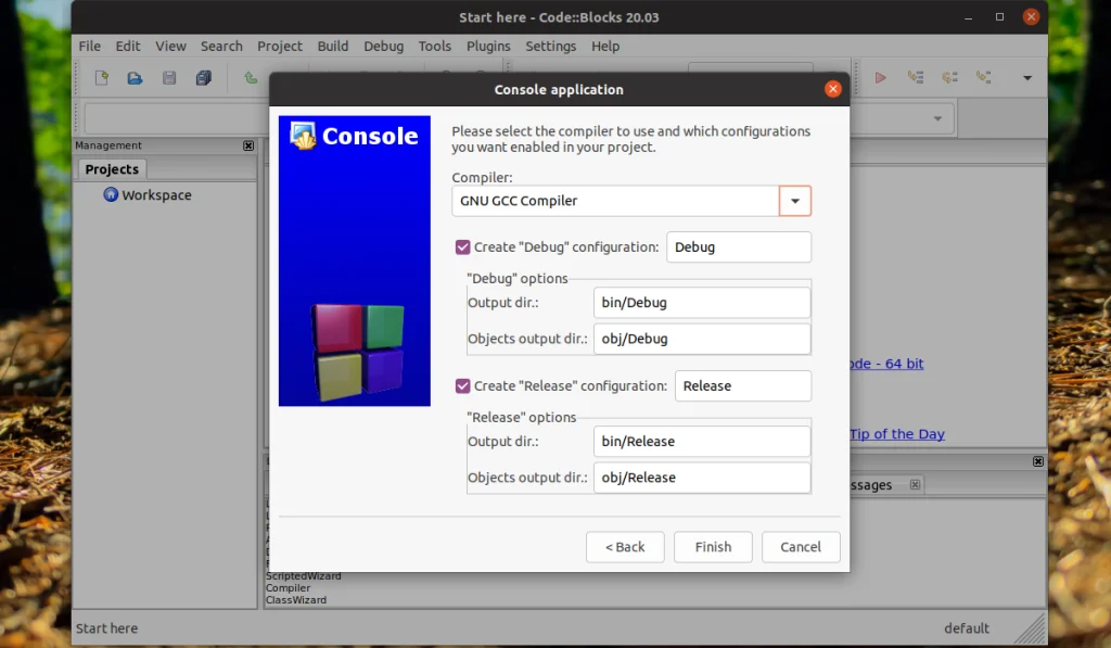 CodeBlocks в Ubuntu 20.04: Быстрая установка и ваш первый проект