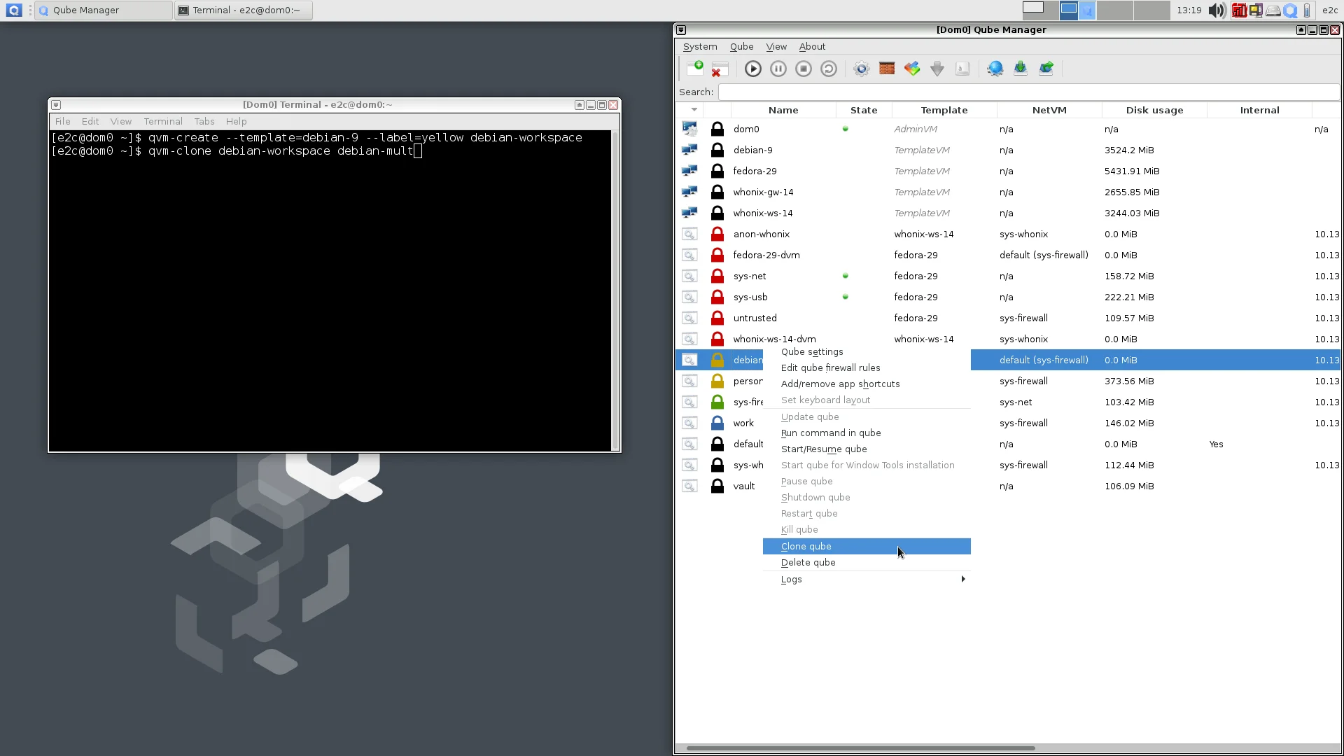 Qubes OS: Полное руководство по созданию и управлению виртуальными машинами для максимальной безопасности