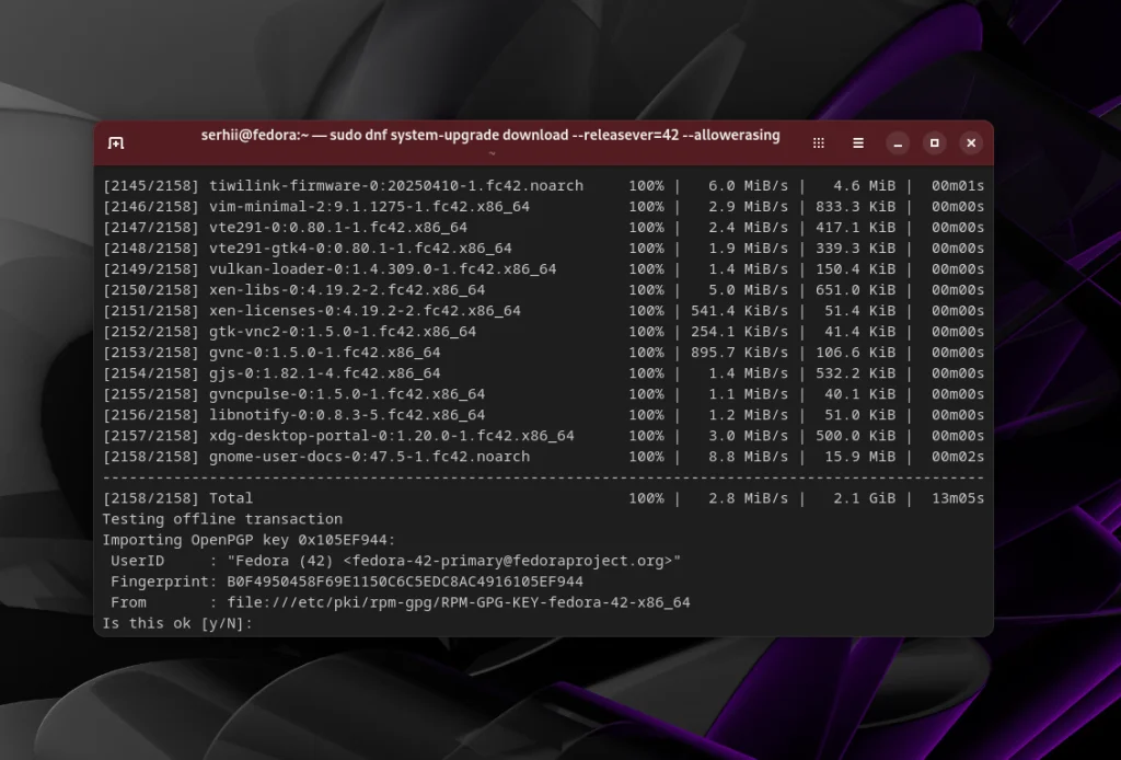 Fedora 42 вышла! Как обновиться без проблем и что ждет внутри