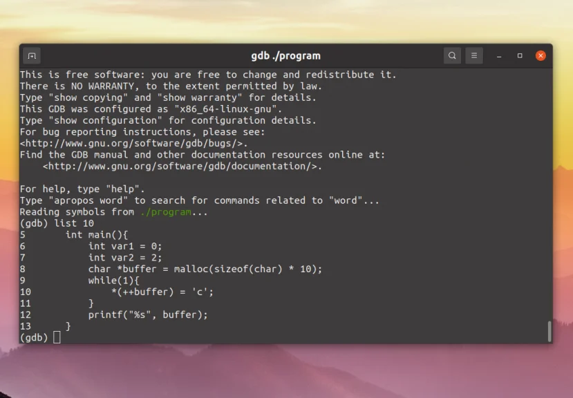 GDB: Полное руководство по отладке программ на C/C++ для начинающих