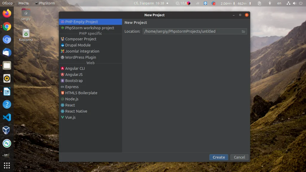 PHPStorm в Ubuntu 20.04: 4 рабочих способа установки и быстрая настройка