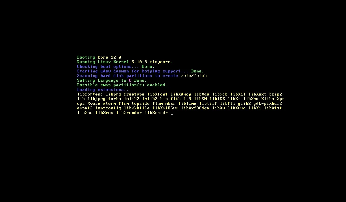 Воскреси свой старый ПК: Устанавливаем Tiny Core Linux — систему размером с картинку!