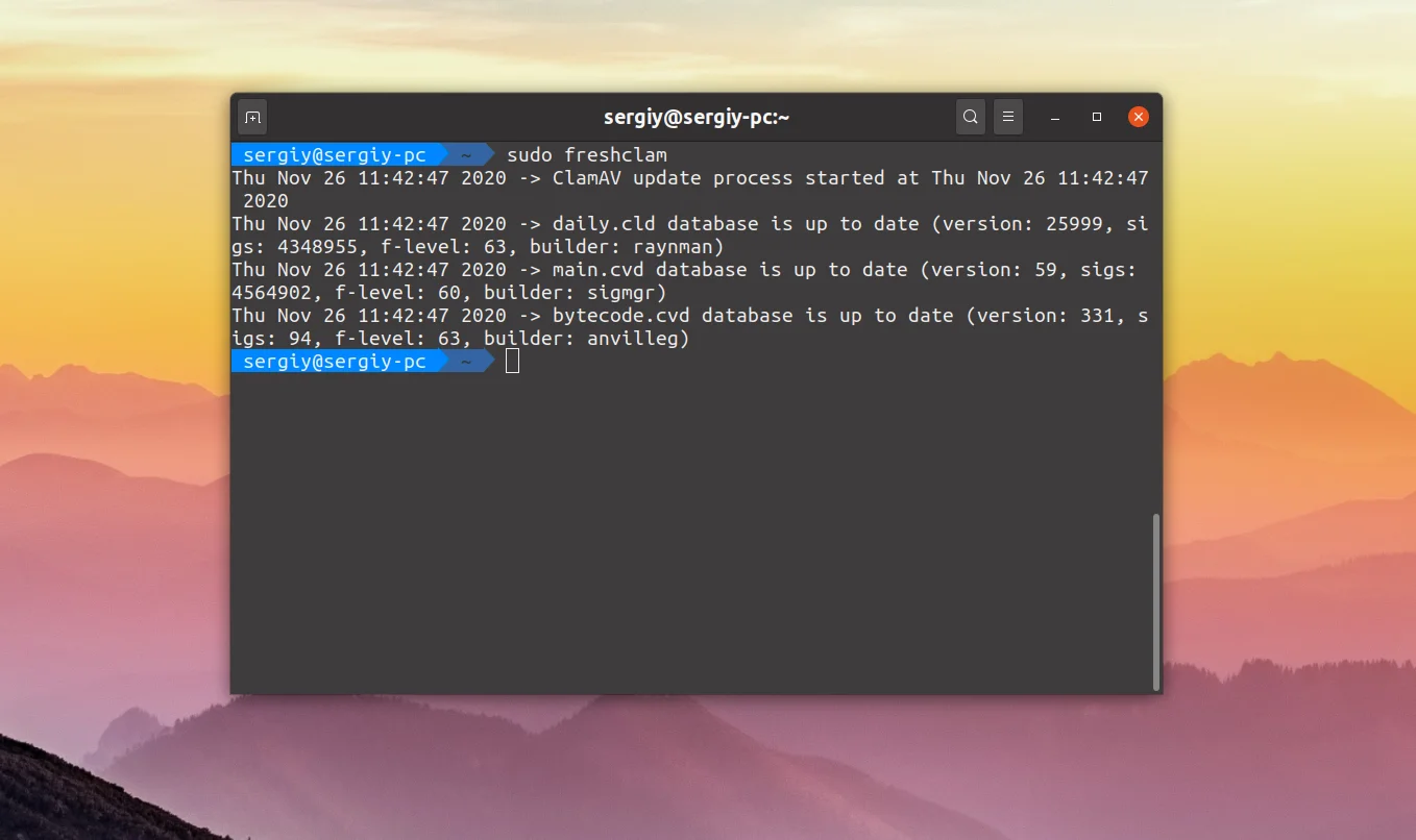 Защити свой Ubuntu: ставим антивирус ClamAV за 5 минут