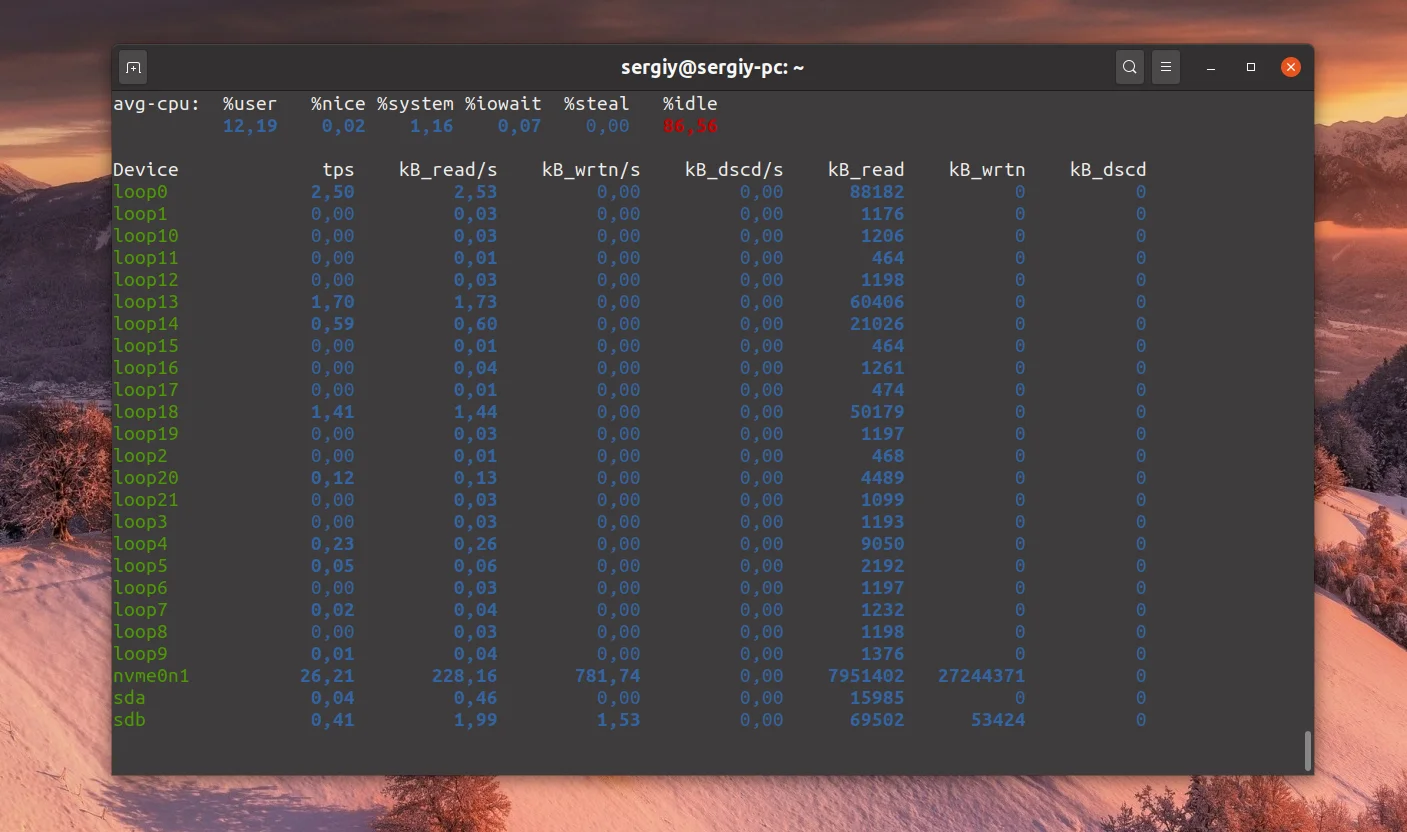 iostat: Как найти узкие места производительности вашего Linux-сервера