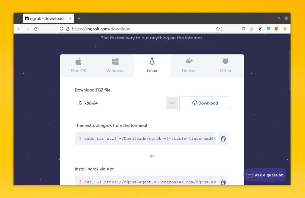 Ngrok: Как вывести локальный сервер в интернет за 5 минут