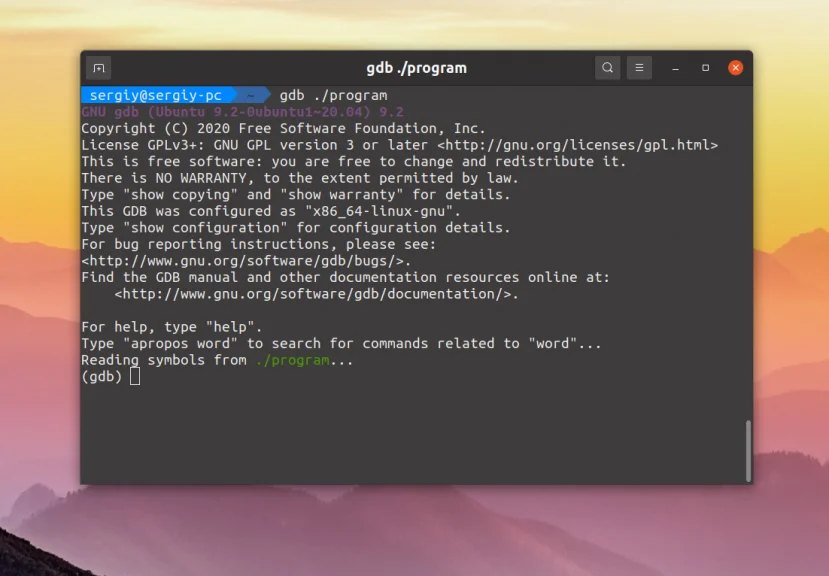 GDB: Полное руководство по отладке программ на C/C++ для начинающих