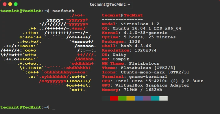 Neofetch: Как превратить ваш терминал Linux в информационный центр с красивым логотипом