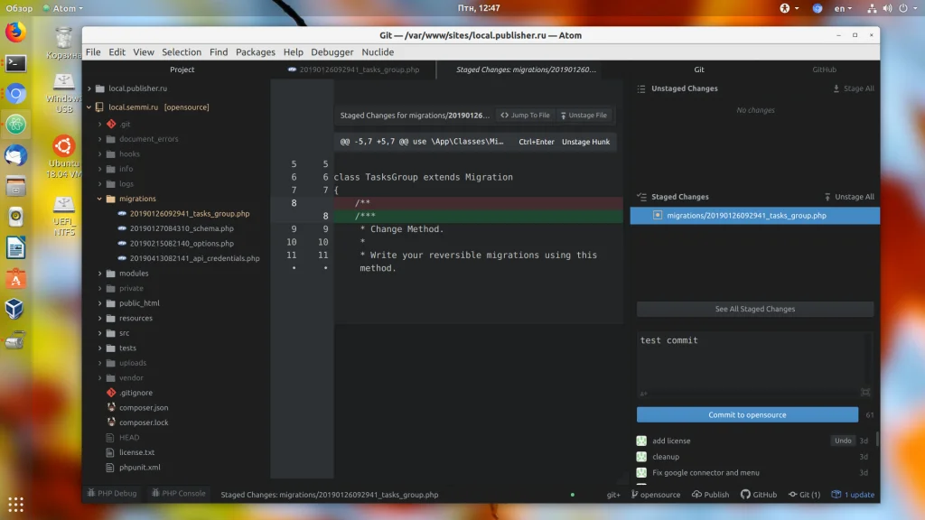 Atom: превращаем мощный редактор в вашу идеальную среду разработки