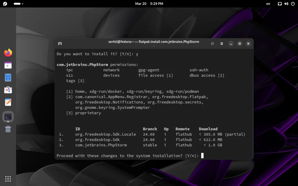 PHPStorm в Fedora 41: Полная инструкция по установке и настройке Flatpak-версии