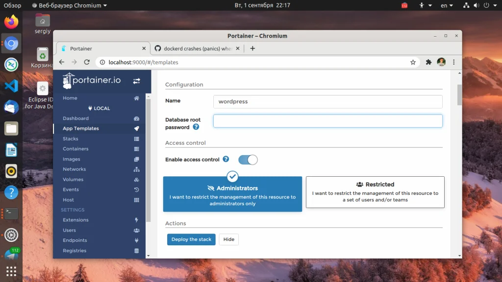 Portainer: Управляй Docker-контейнерами через веб-интерфейс легко и просто