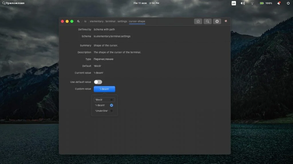 Терминал Elementary OS раздражает? Меняем курсор за 2 минуты