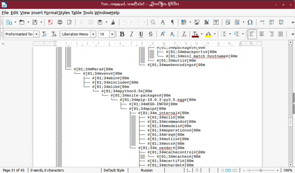 Tree: Ваш гид по джунглям файловой системы Linux