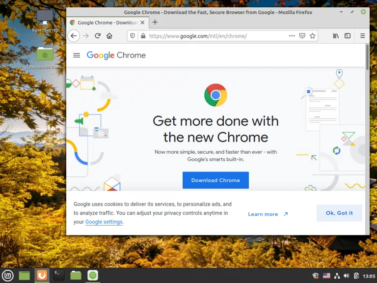 Установи Google Chrome в Linux Mint: 3 рабочих способа для уверенных пользователей