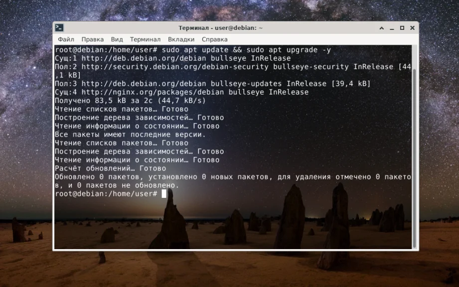 Nginx на Debian: Быстрый старт для вашего веб-сервера