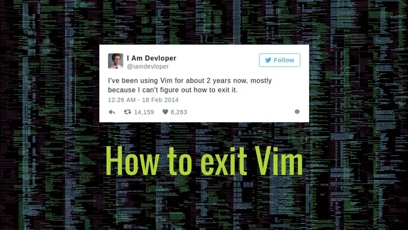 Застрял в Vim? Простой способ выйти из редактора, о котором молчат профи
