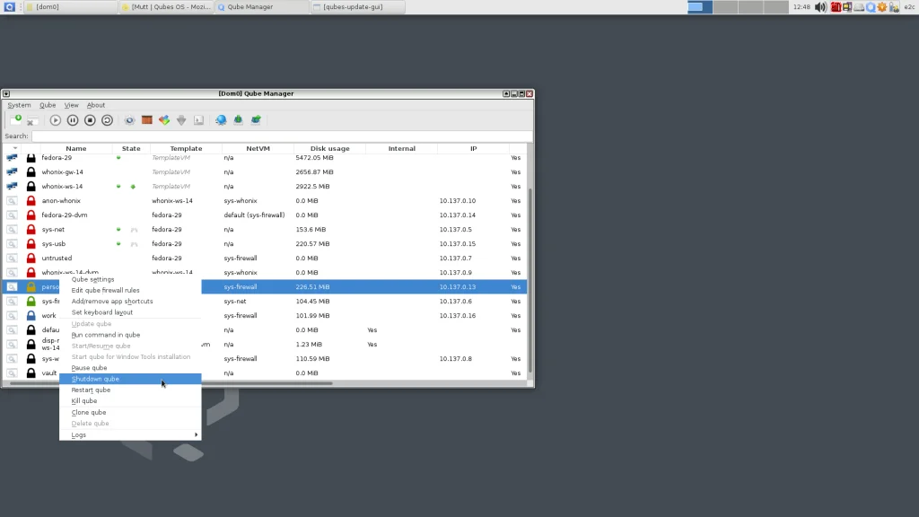 Qubes OS 4: Полное руководство по установке и настройке самой безопасной ОС