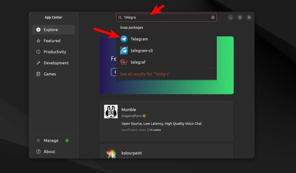 Telegram на Ubuntu 24.04: 3 рабочих способа установки