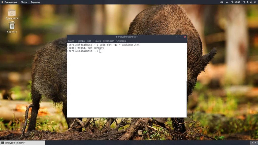CentOS: Как узнать всё установленное ПО за 5 минут