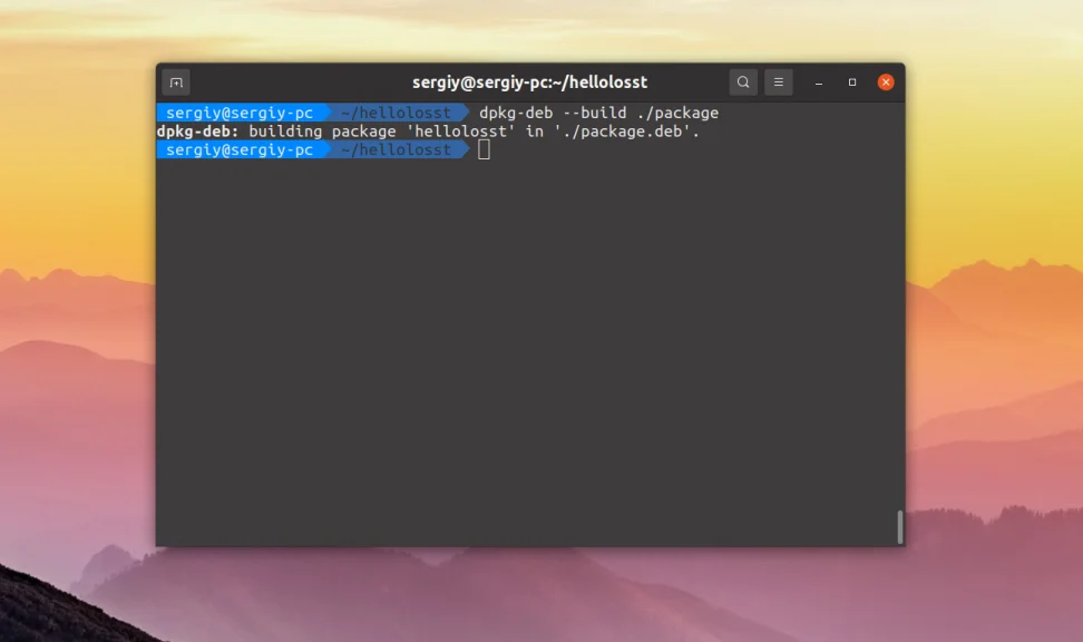 Создаём deb-пакет с нуля: полное руководство для разработчиков