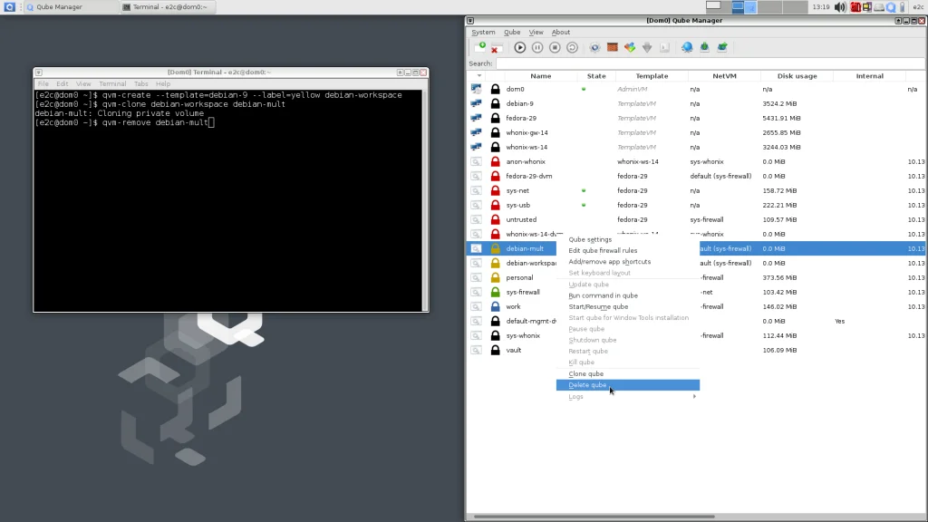 Qubes OS: Полное руководство по созданию и управлению виртуальными машинами для максимальной безопасности