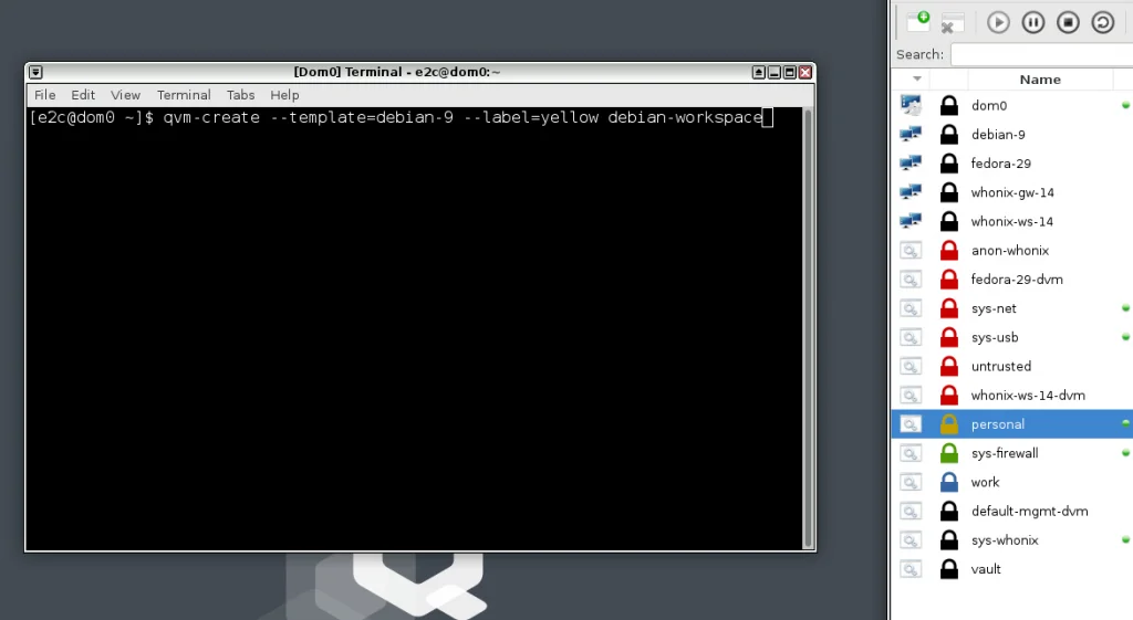 Qubes OS: Полное руководство по созданию и управлению виртуальными машинами для максимальной безопасности